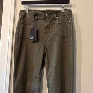 NWT PAIGE Drew Pants with Utility Pockets